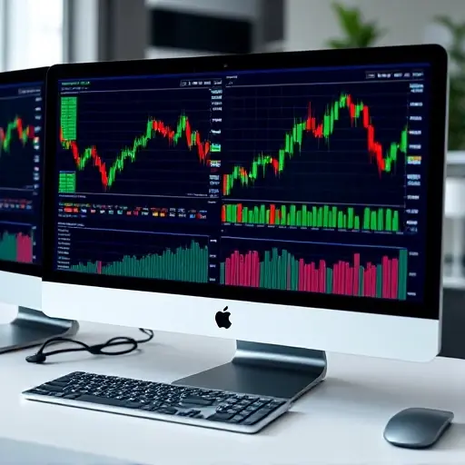 Finance Legend AI trading dashboard showing real-time performance metrics and automated trade execution